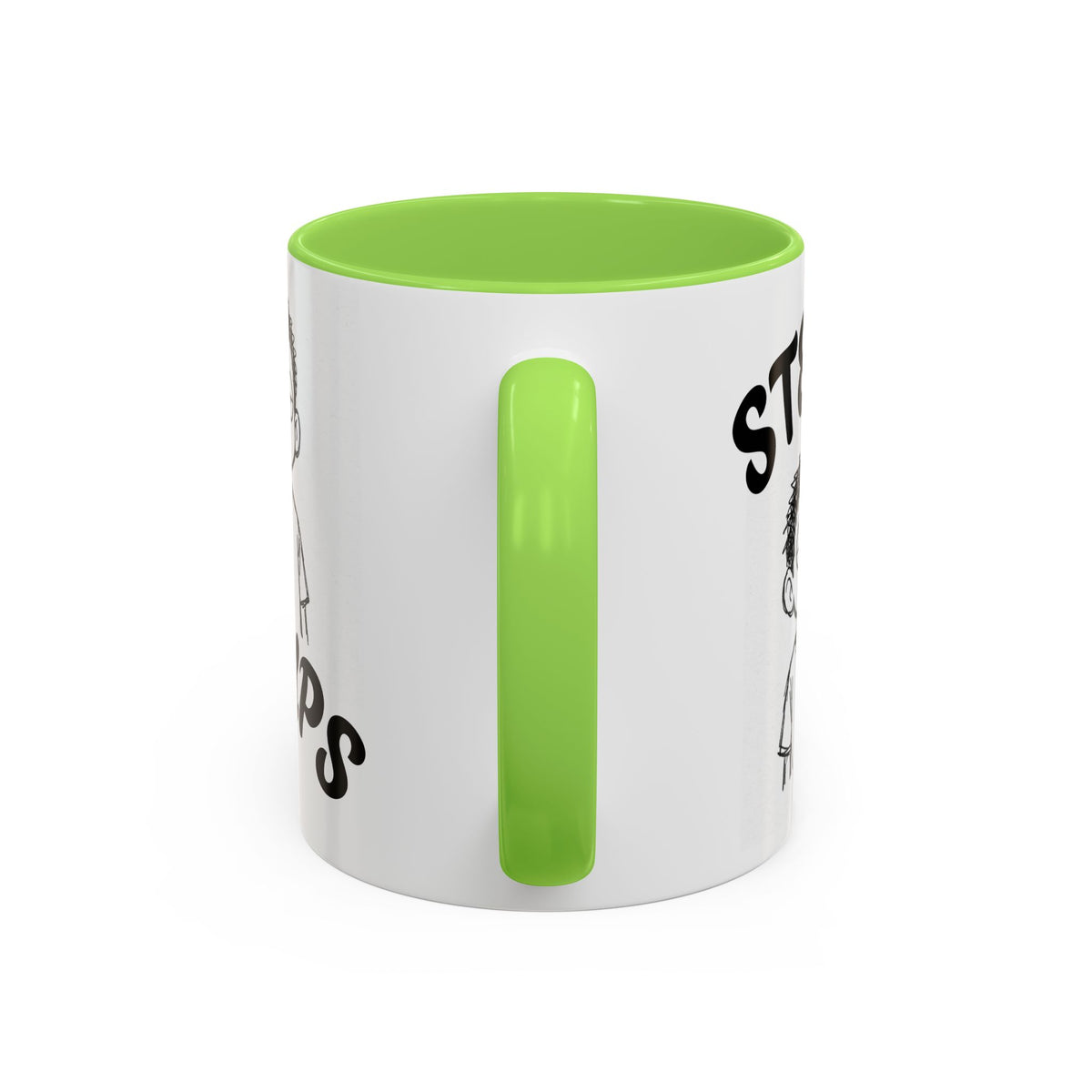 Steups Funny Cartoon Mug — Sarcastic Emoji Coffee Cup (11oz, 15oz)