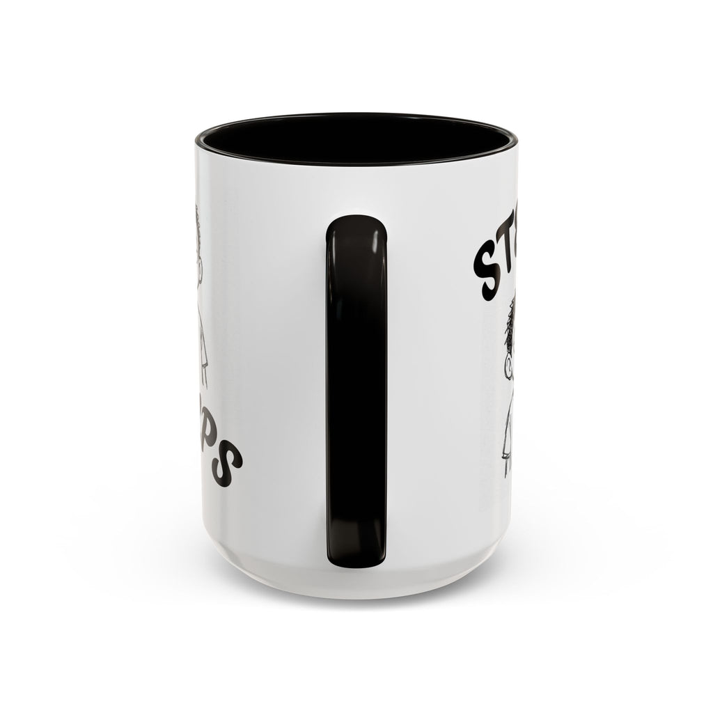Steups Funny Cartoon Mug — Sarcastic Emoji Coffee Cup (11oz, 15oz)
