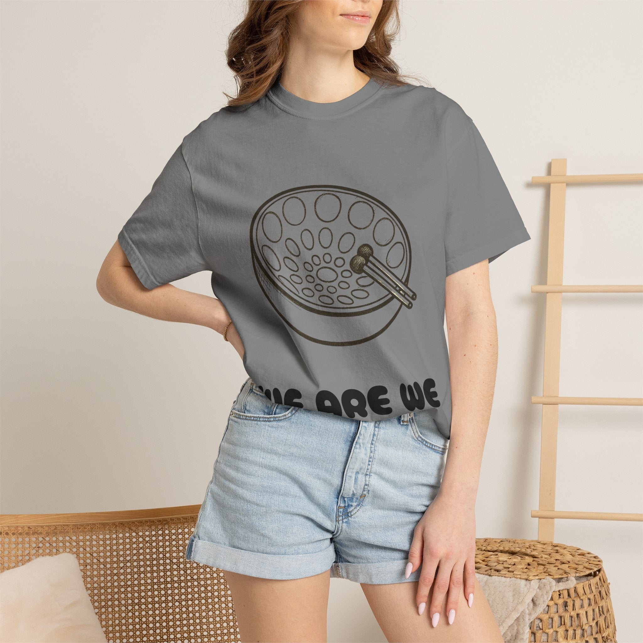 Steel Pan Tee — “We Are We” Graphic T-Shirt