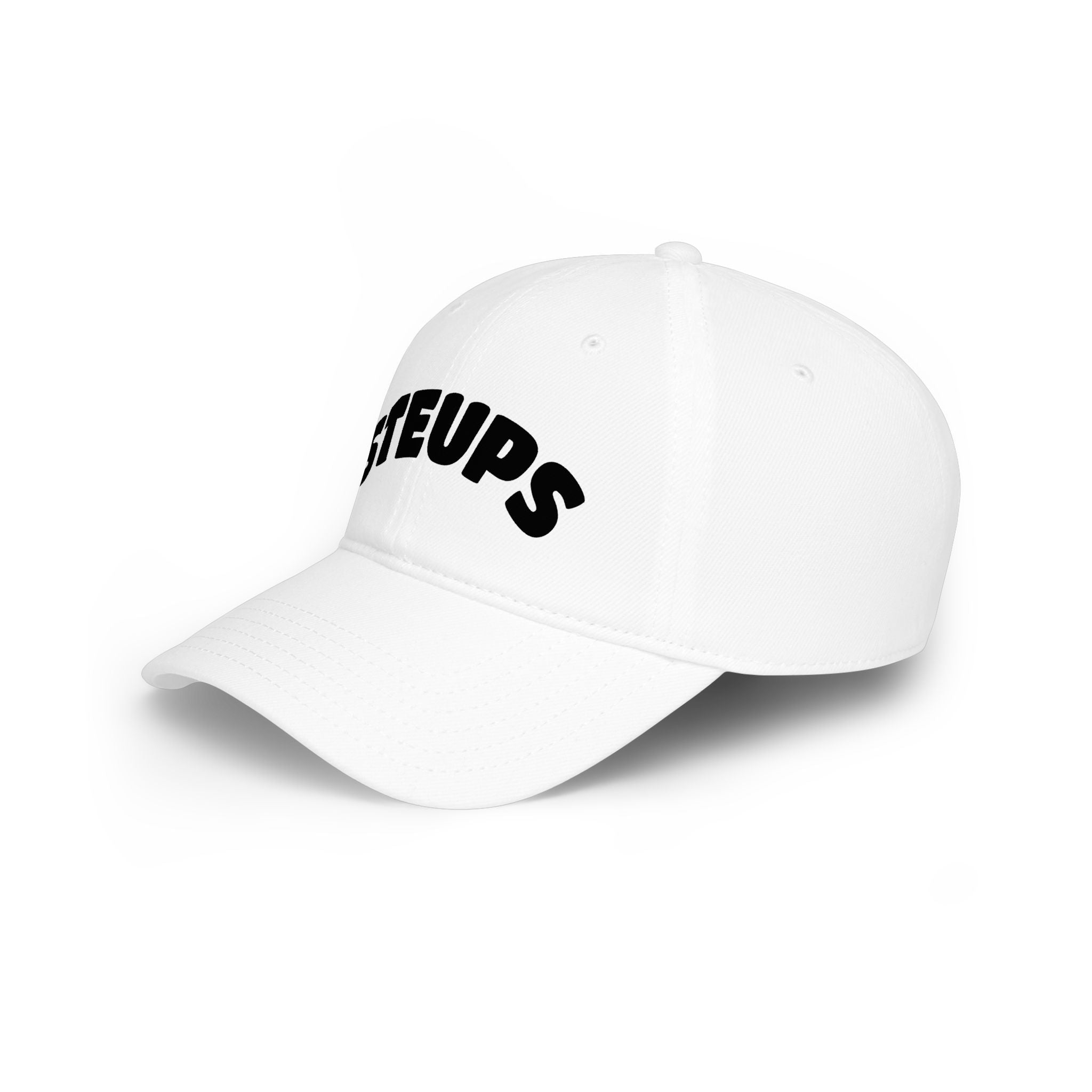 Steups Embroidered Baseball Cap — Minimal Curved Bill Hat