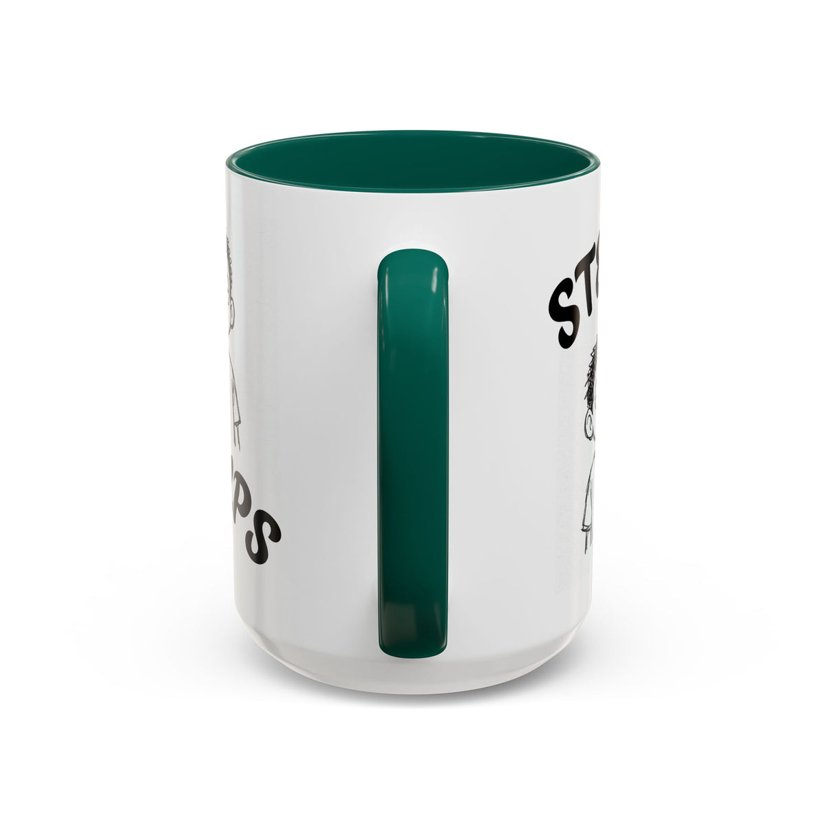 Steups Funny Cartoon Mug — Sarcastic Emoji Coffee Cup (11oz, 15oz)