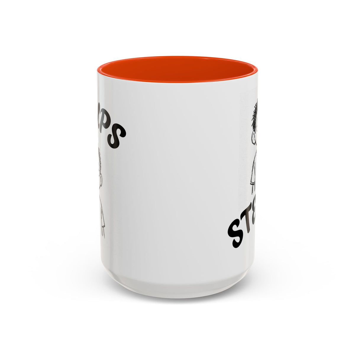 Steups Funny Cartoon Mug — Sarcastic Emoji Coffee Cup (11oz, 15oz)
