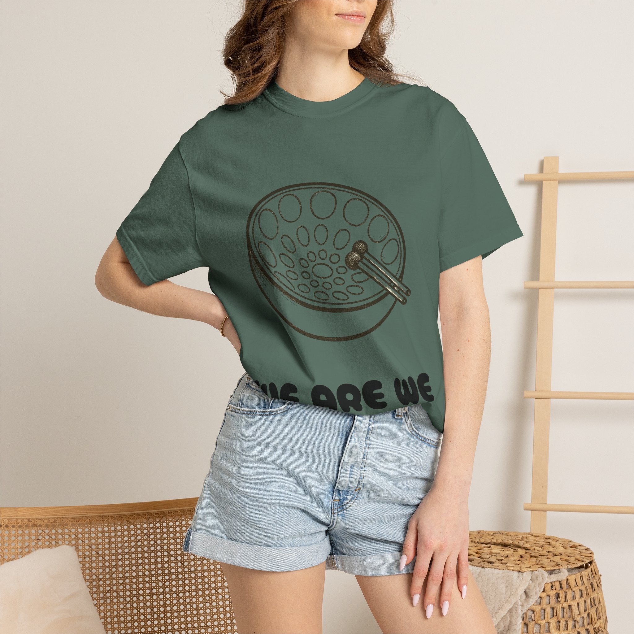 Steel Pan Tee — “We Are We” Graphic T-Shirt