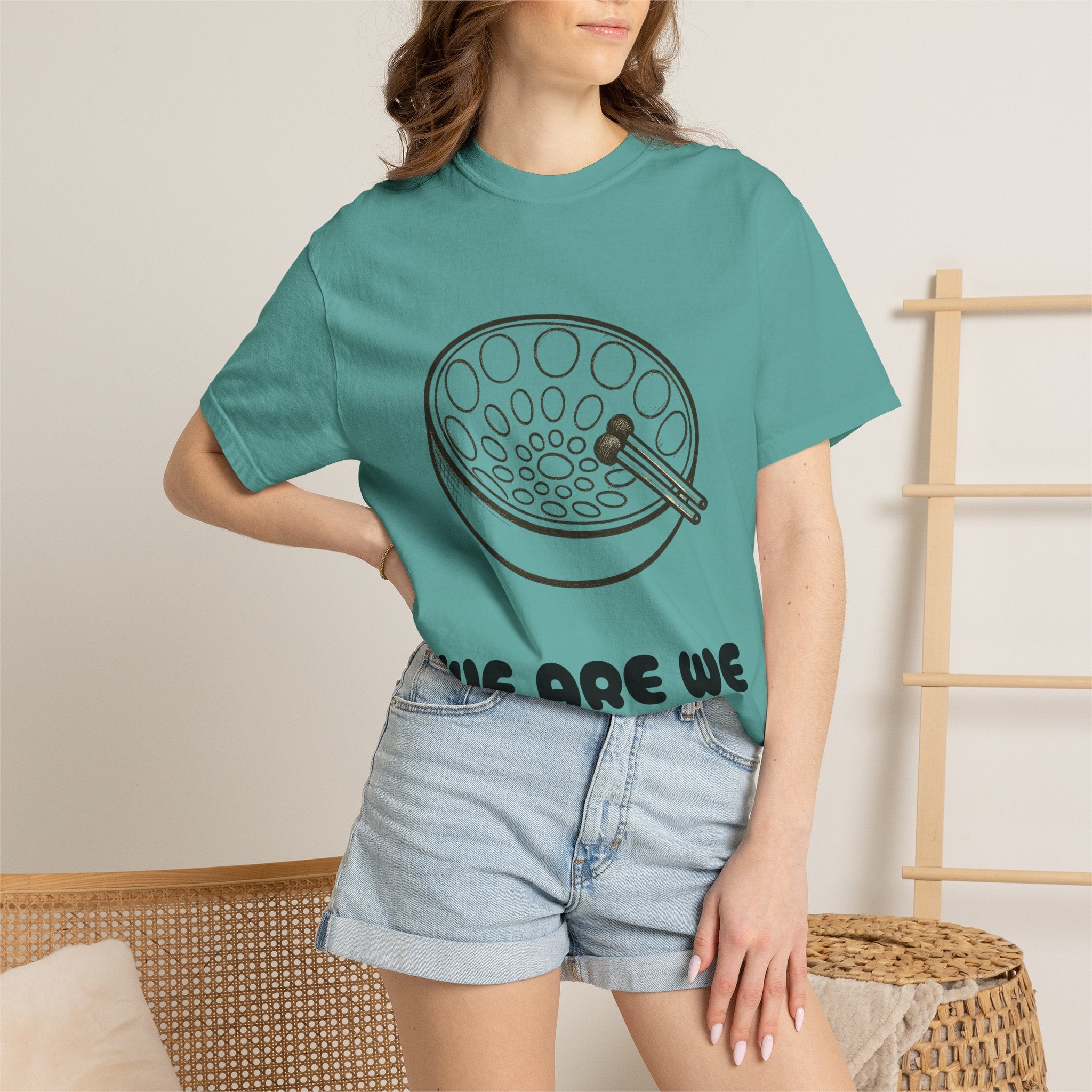Steel Pan Tee — “We Are We” Graphic T-Shirt