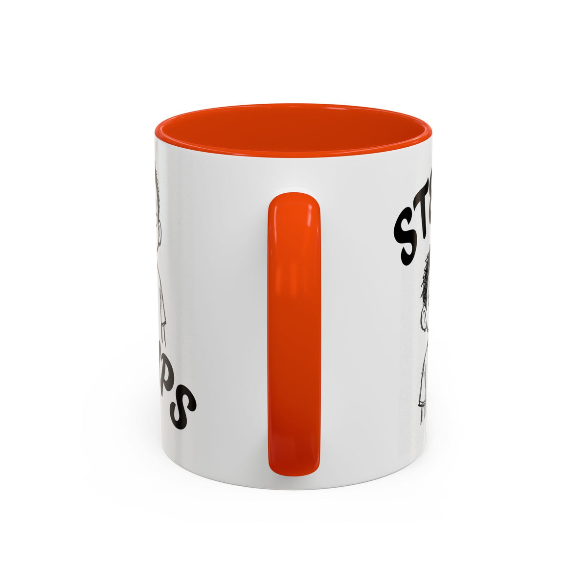 Steups Funny Cartoon Mug — Sarcastic Emoji Coffee Cup (11oz, 15oz)