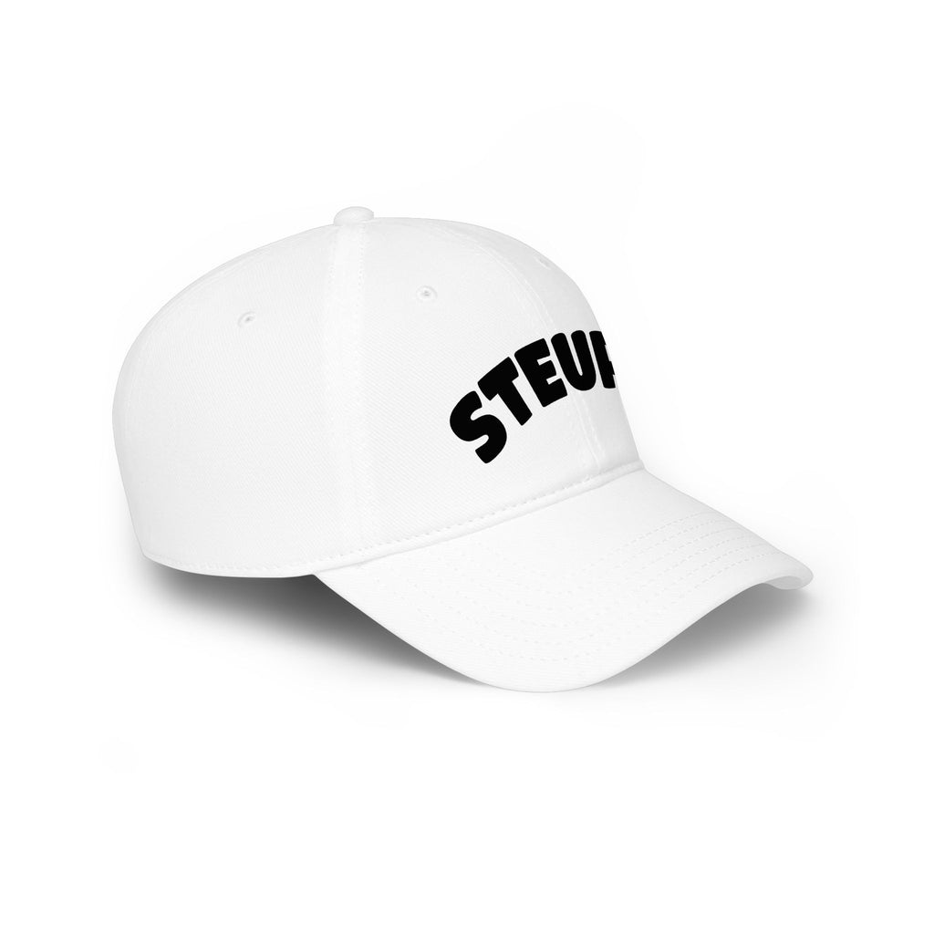 Steups Embroidered Baseball Cap — Minimal Curved Bill Hat