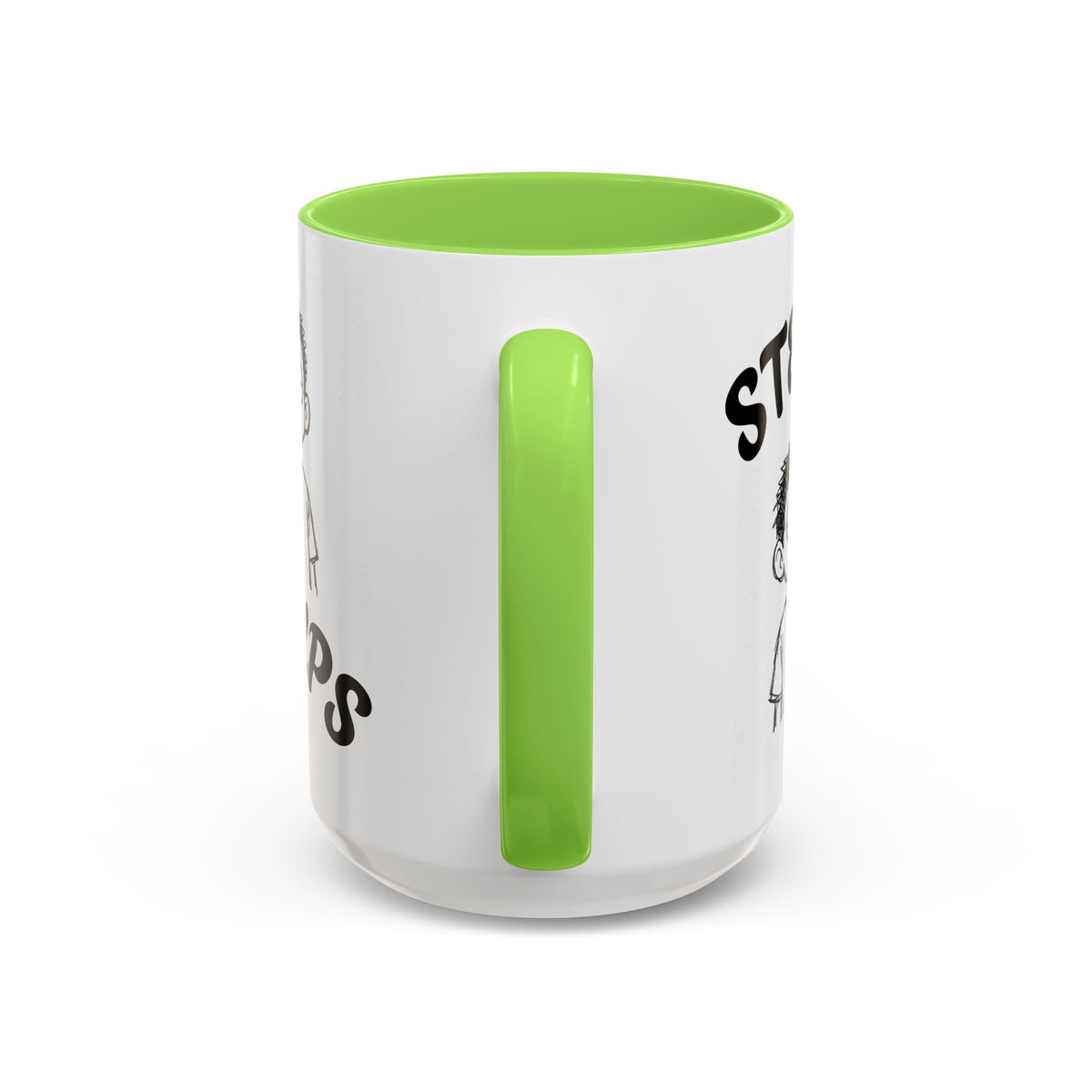 Steups Funny Cartoon Mug — Sarcastic Emoji Coffee Cup (11oz, 15oz)
