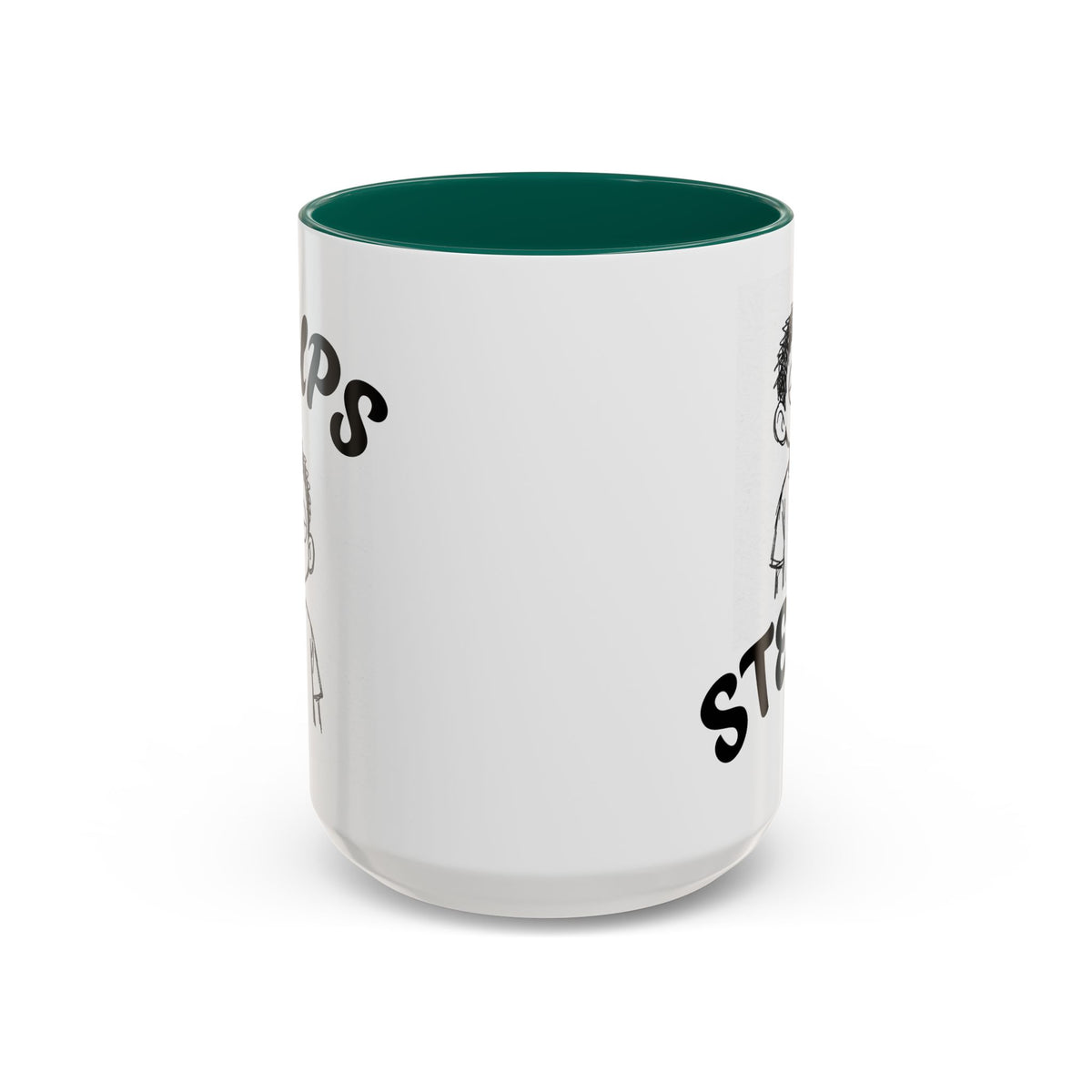 Steups Funny Cartoon Mug — Sarcastic Emoji Coffee Cup (11oz, 15oz)