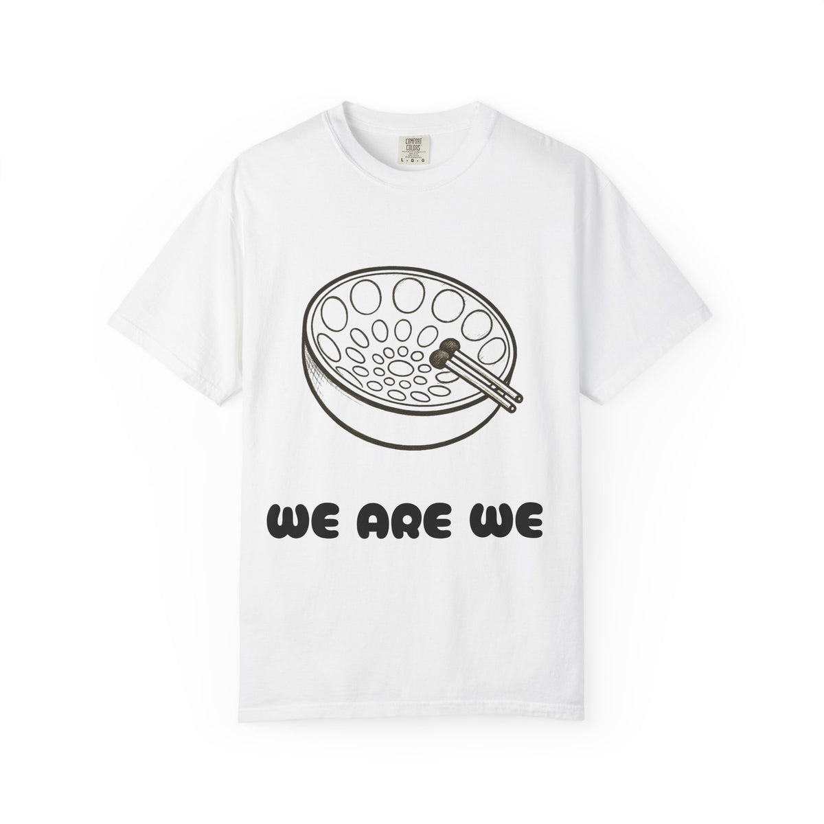 Steel Pan Tee — “We Are We” Graphic T-Shirt