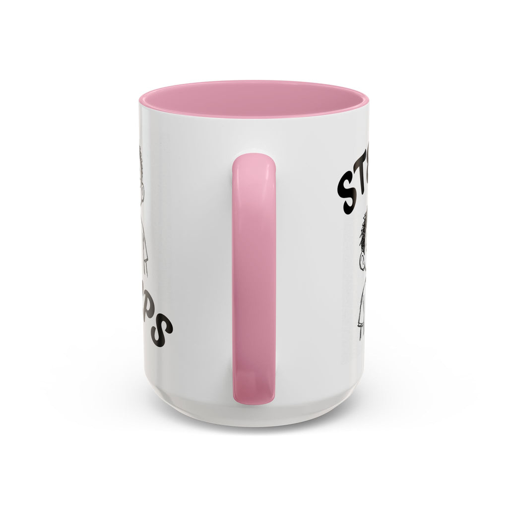 Steups Funny Cartoon Mug — Sarcastic Emoji Coffee Cup (11oz, 15oz)