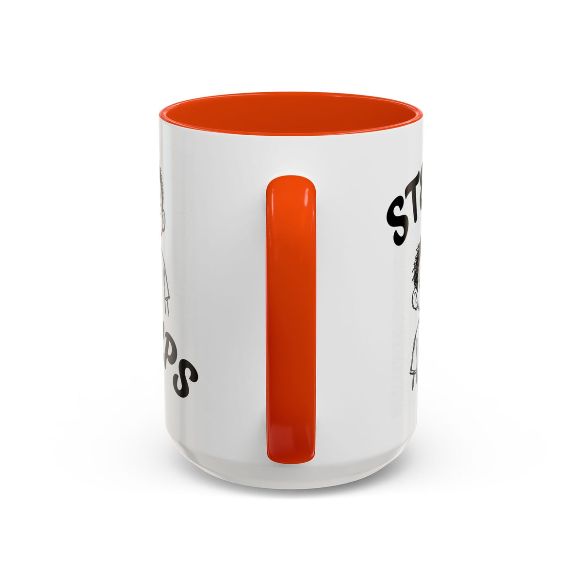 Steups Funny Cartoon Mug — Sarcastic Emoji Coffee Cup (11oz, 15oz)
