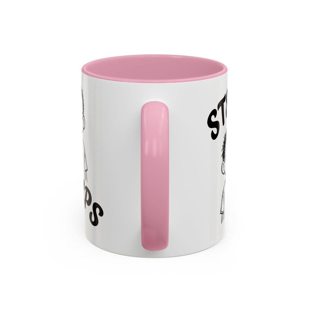 Steups Funny Cartoon Mug — Sarcastic Emoji Coffee Cup (11oz, 15oz)