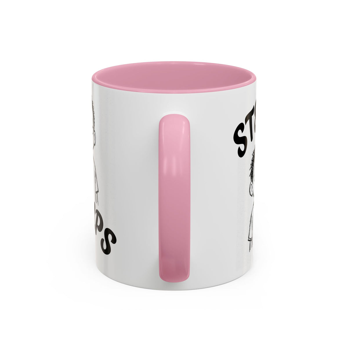 Steups Funny Cartoon Mug — Sarcastic Emoji Coffee Cup (11oz, 15oz)