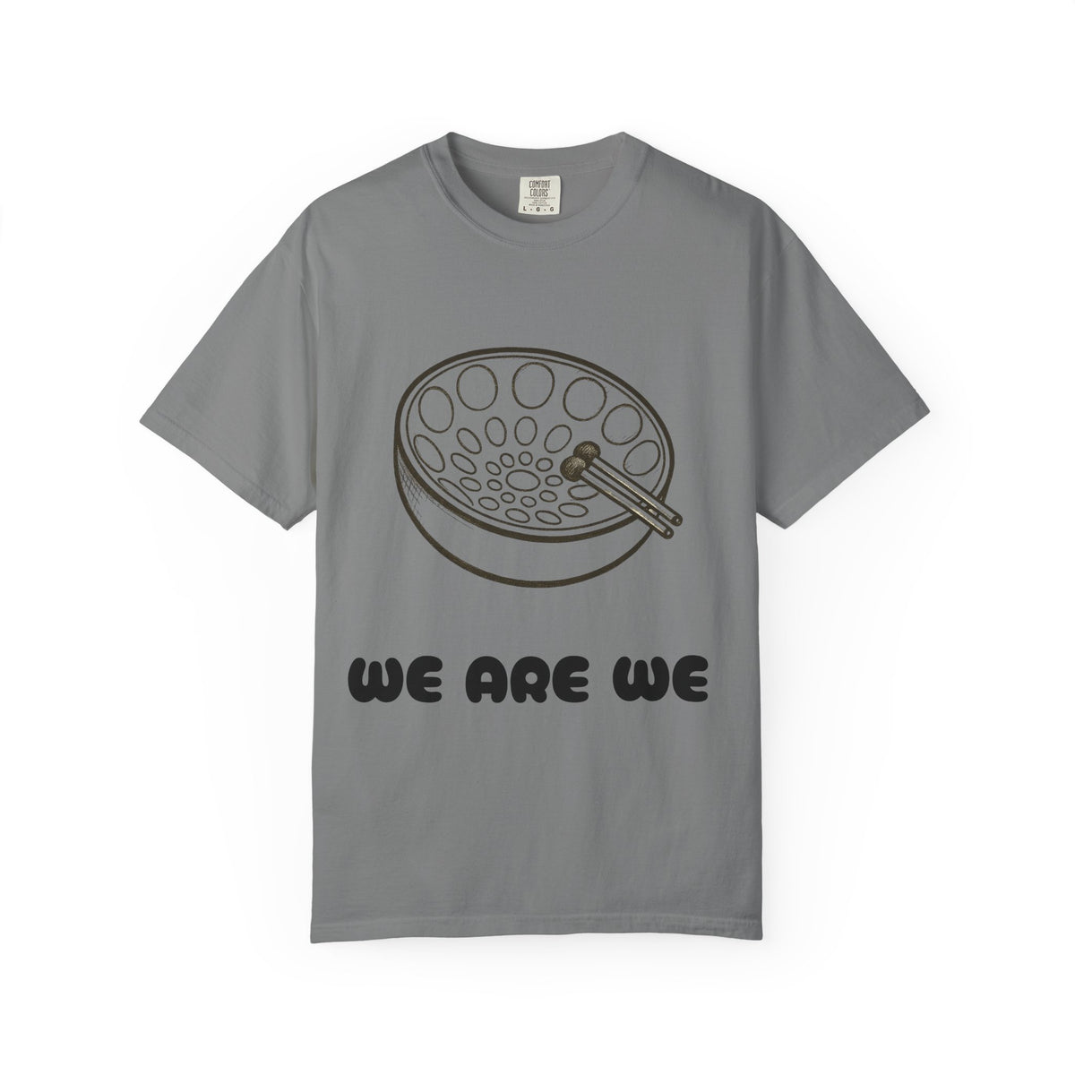 Steel Pan Tee — “We Are We” Graphic T-Shirt
