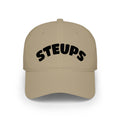 Steups Embroidered Baseball Cap — Minimal Curved Bill Hat