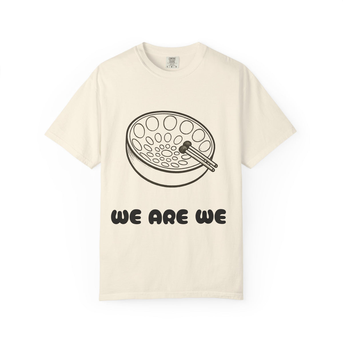 Steel Pan Tee — “We Are We” Graphic T-Shirt