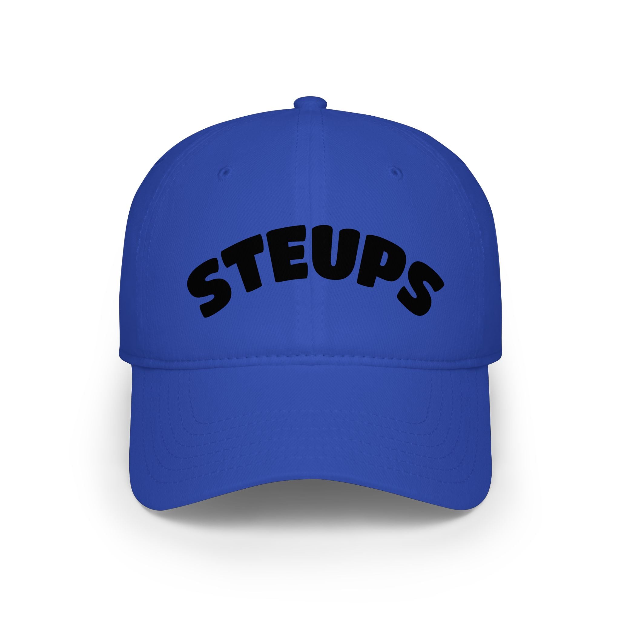 Steups Embroidered Baseball Cap — Minimal Curved Bill Hat