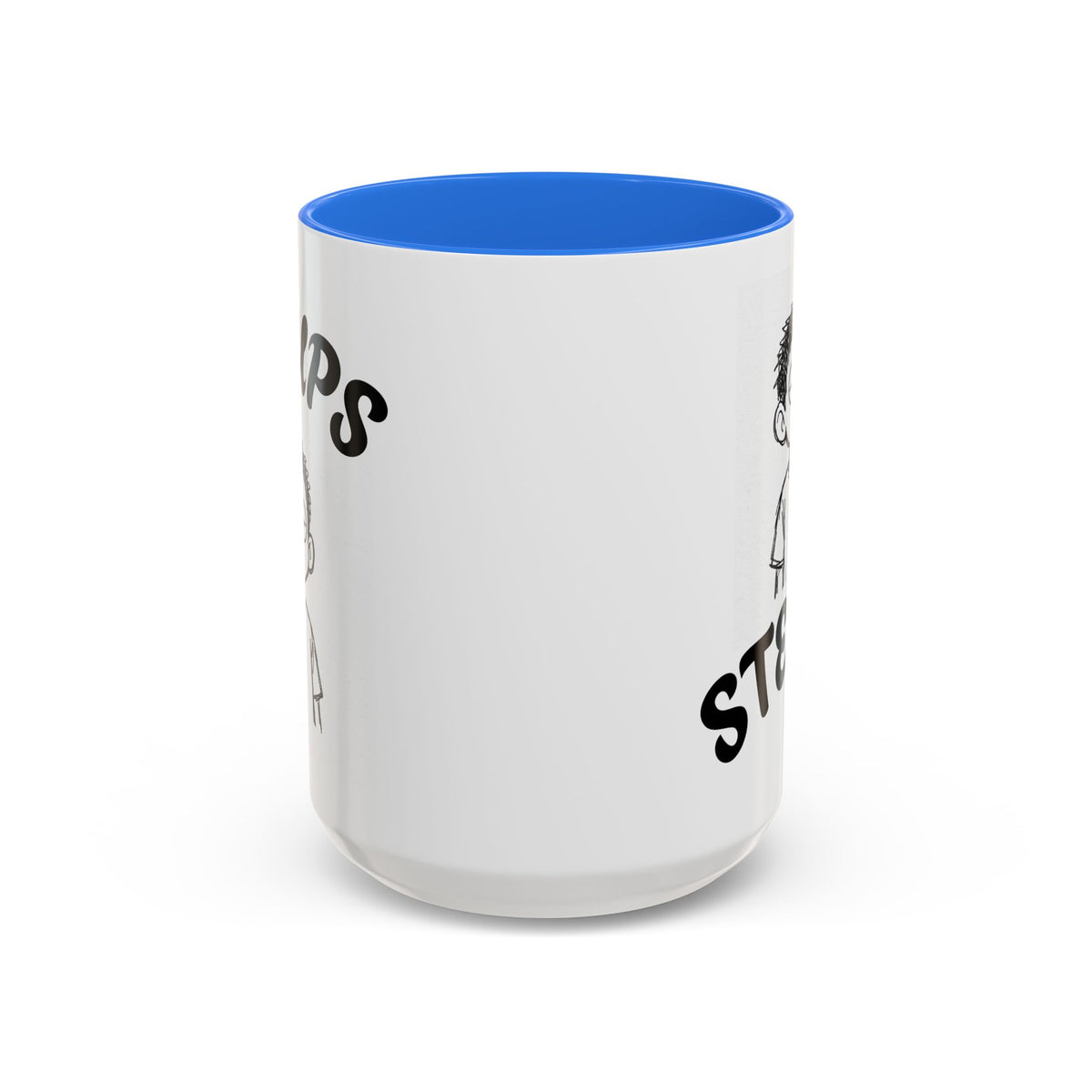 Steups Funny Cartoon Mug — Sarcastic Emoji Coffee Cup (11oz, 15oz)